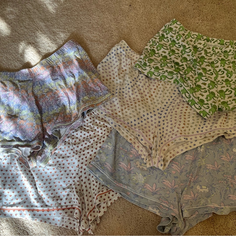 Roller Rabbit Multicolor Women's Sleep Shorts Set